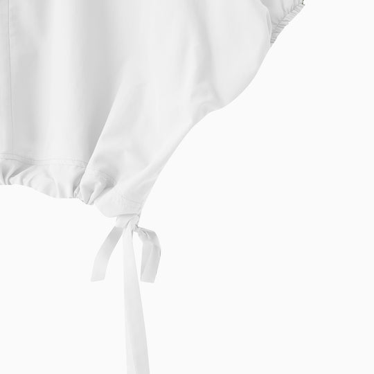 Short Sleeve Shirt With Shrinkable Waist 31349