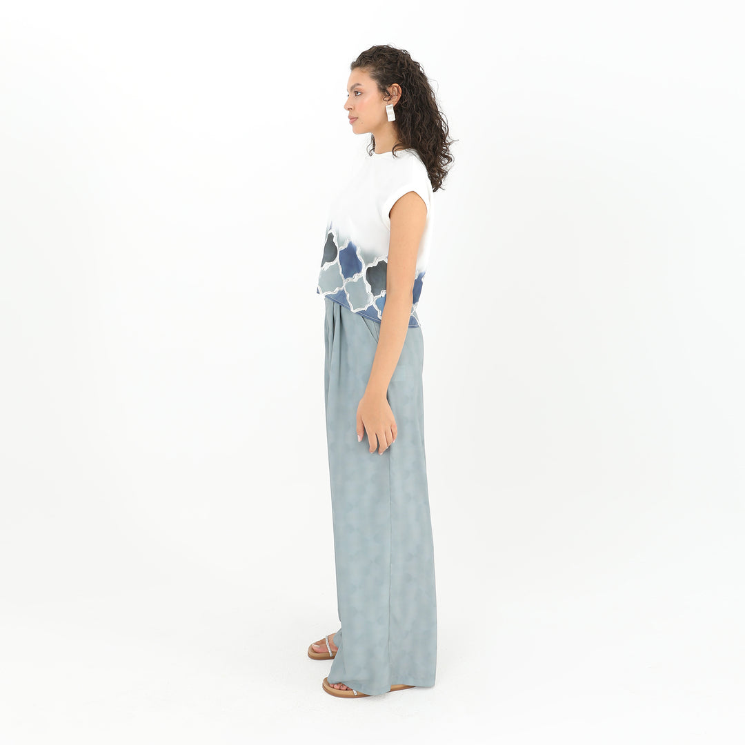Casual Wide Leg Pants 60817