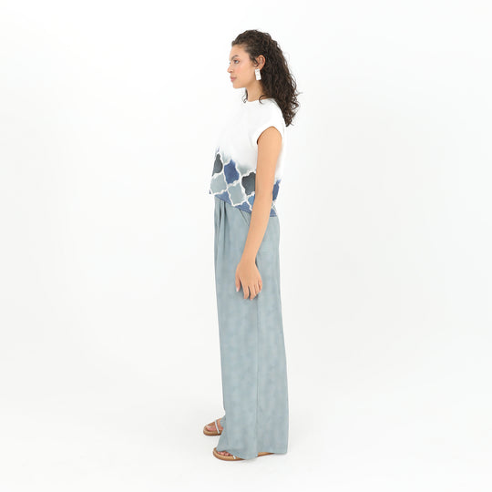 Casual Wide Leg Pants 60817