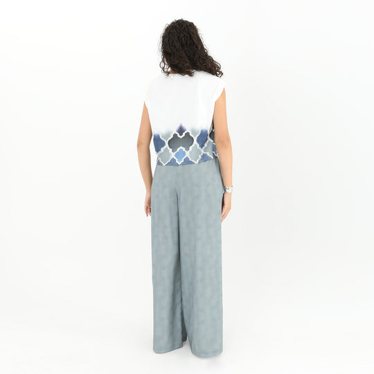 Casual Wide Leg Pants 60817