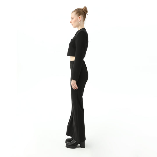 Pleat Detailed Zipper Blouse 31500