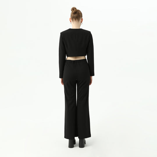 Pleat Detailed Zipper Blouse 31500