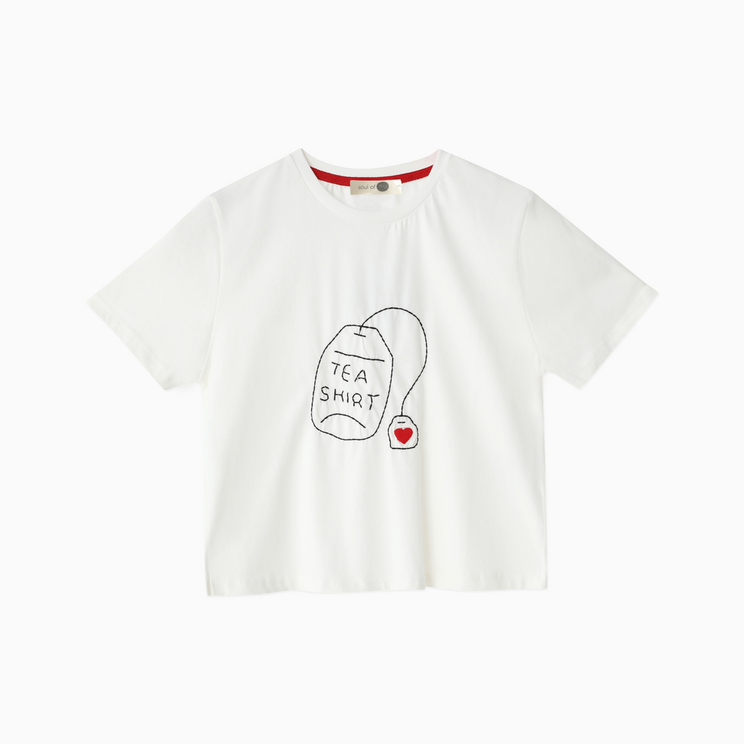 Embroiered T shirt 31333