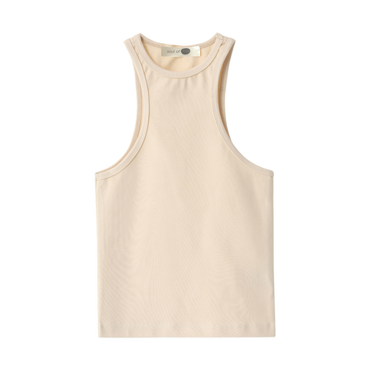 Kaskore Round Collar Basic Top 31337