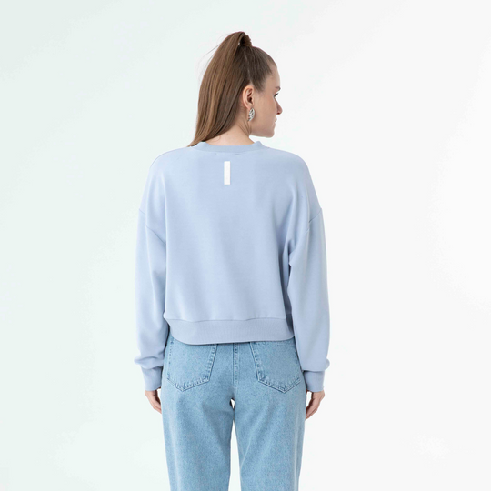 Bicycle Collar Basic Sweatshirt 60059