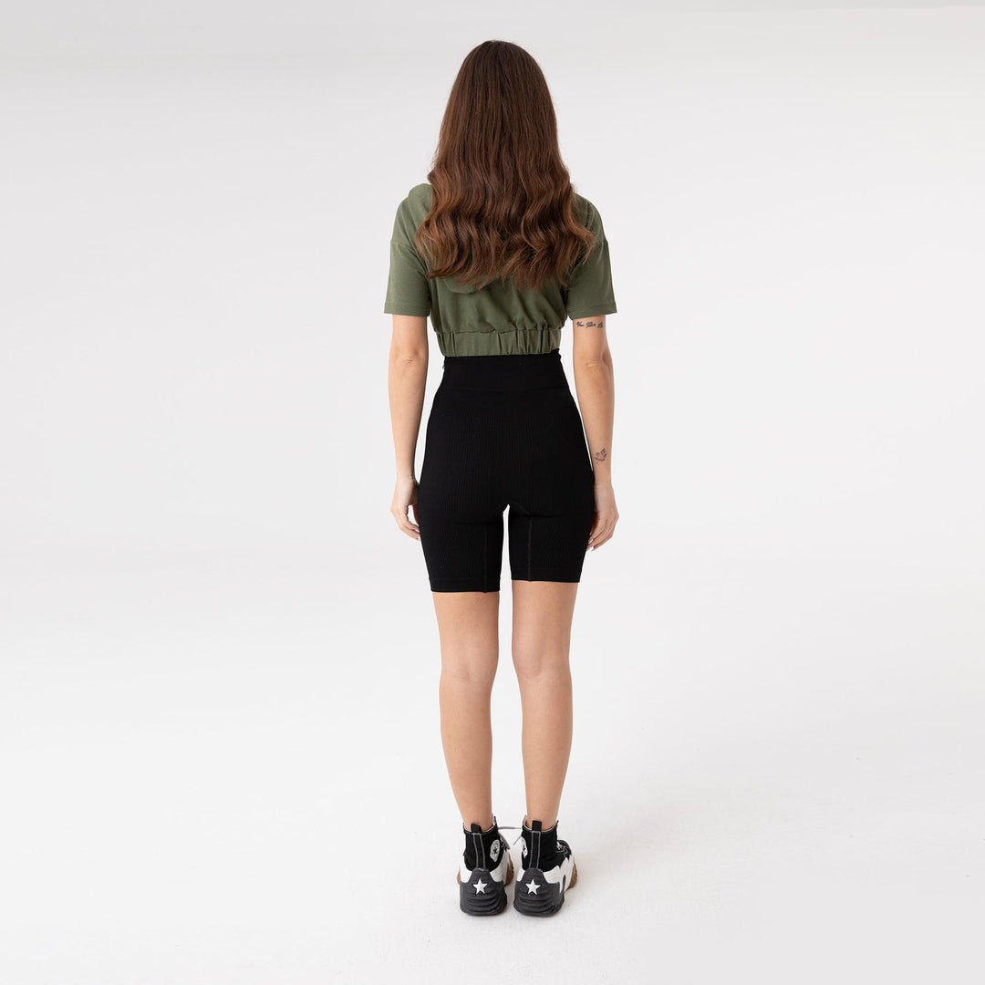 Asymmetric Hem Detailed Hoodie 31172