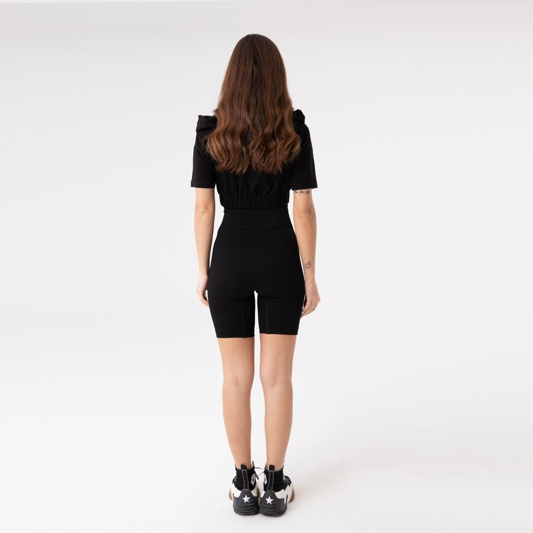 Asymmetric Hem Detailed Hoodie 31172