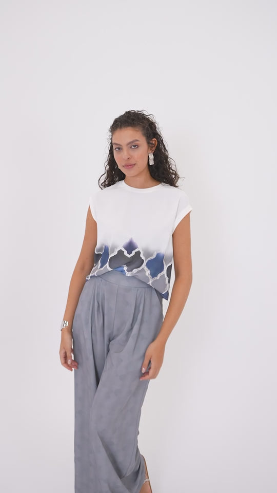 Casual Wide Leg Pants 60817