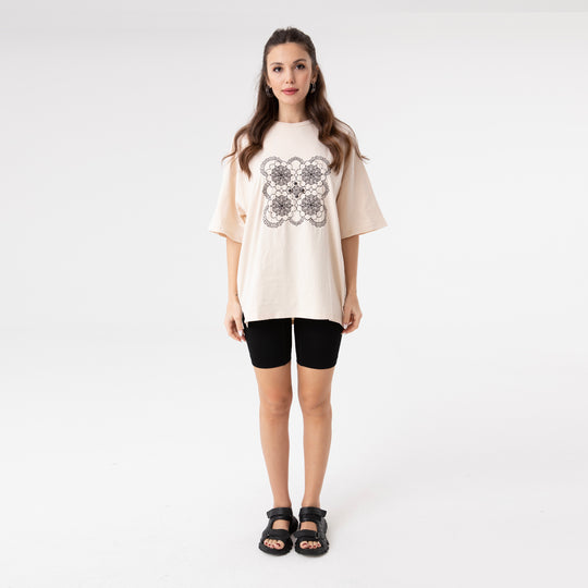 Ethnic Embroidery T-Shirt 31173
