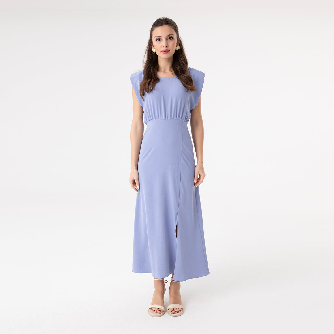 Slip Detailed Midi Dress 31110