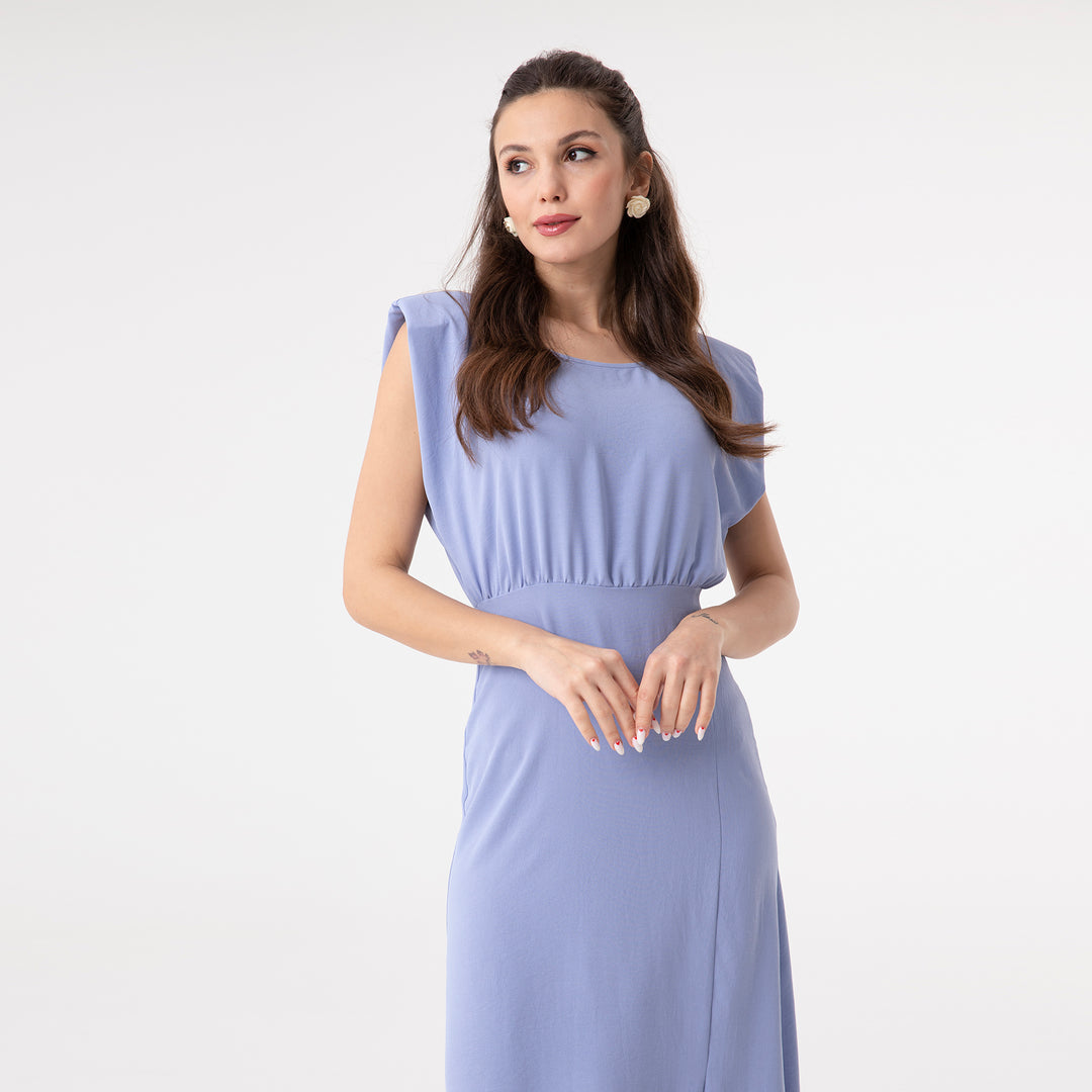 Slip Detailed Midi Dress 31110