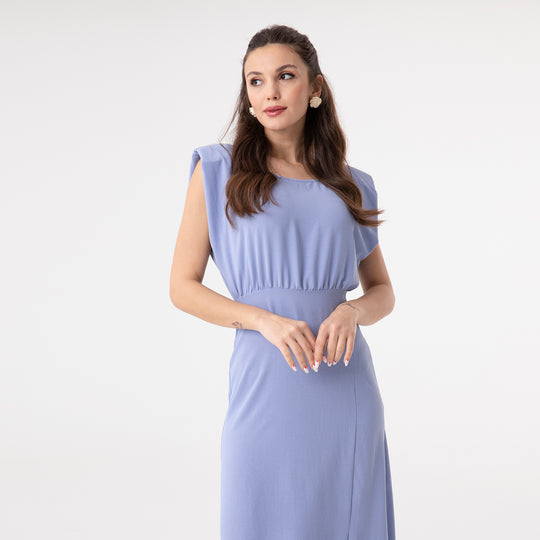 Slip Detailed Midi Dress 31110