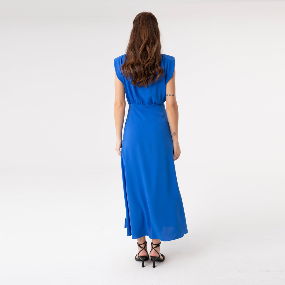 Slip Detailed Midi Dress 31110