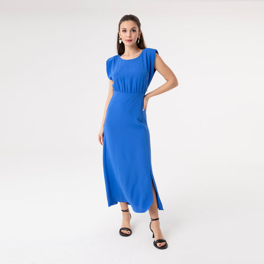 Slip Detailed Midi Dress 31110