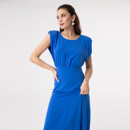 Slip Detailed Midi Dress 31110
