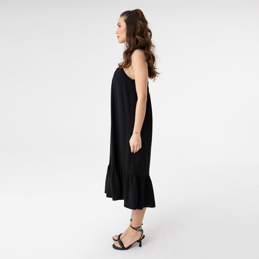 Cut Out Backless Midi Dress 31228