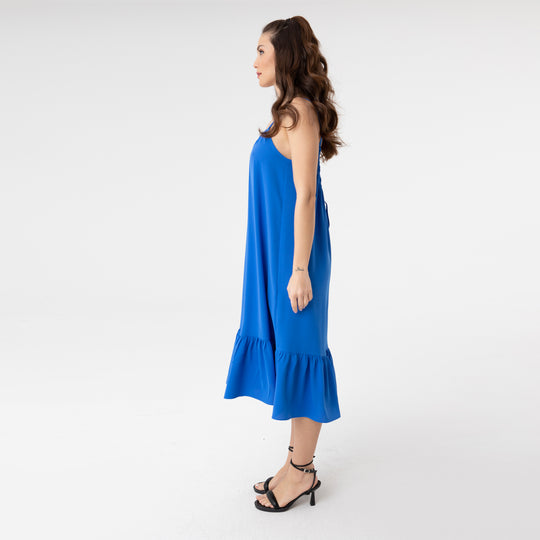 Cut Out Backless Midi Dress 31228