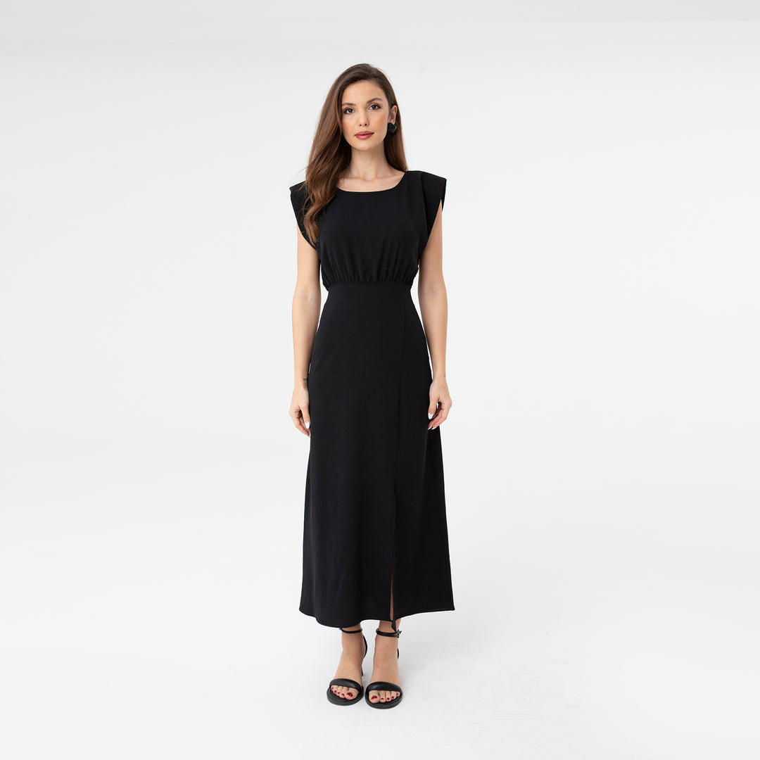 Slip Detailed Midi Dress 31110
