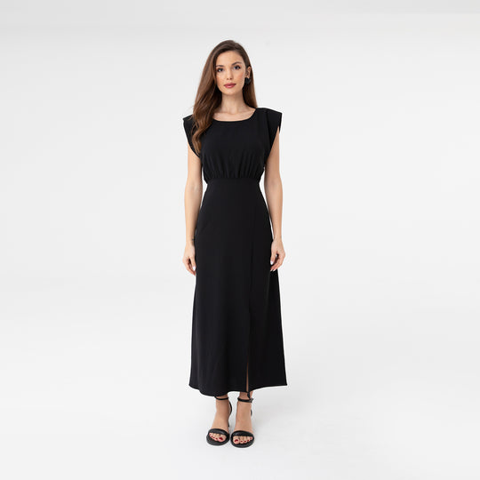 Slip Detailed Midi Dress 31110