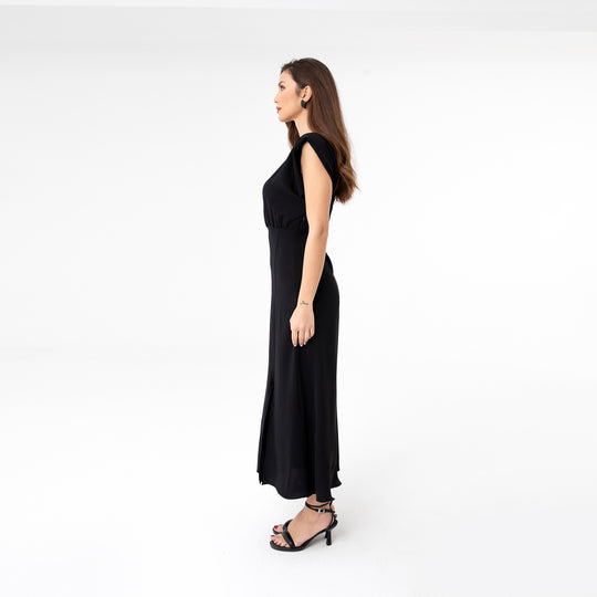 Slip Detailed Midi Dress 31110