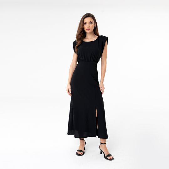 Slip Detailed Midi Dress 31110