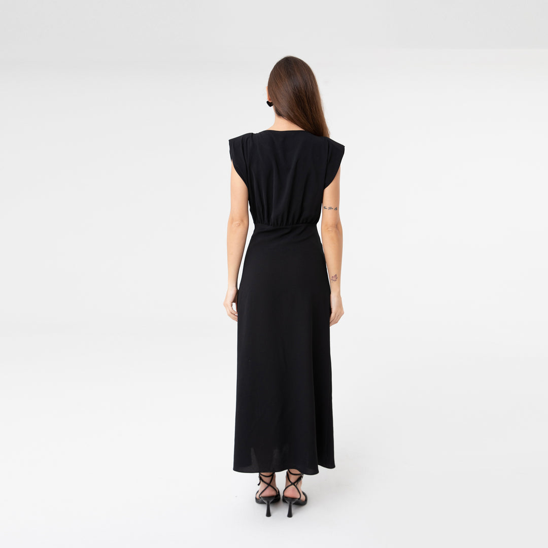 Slip Detailed Midi Dress 31110