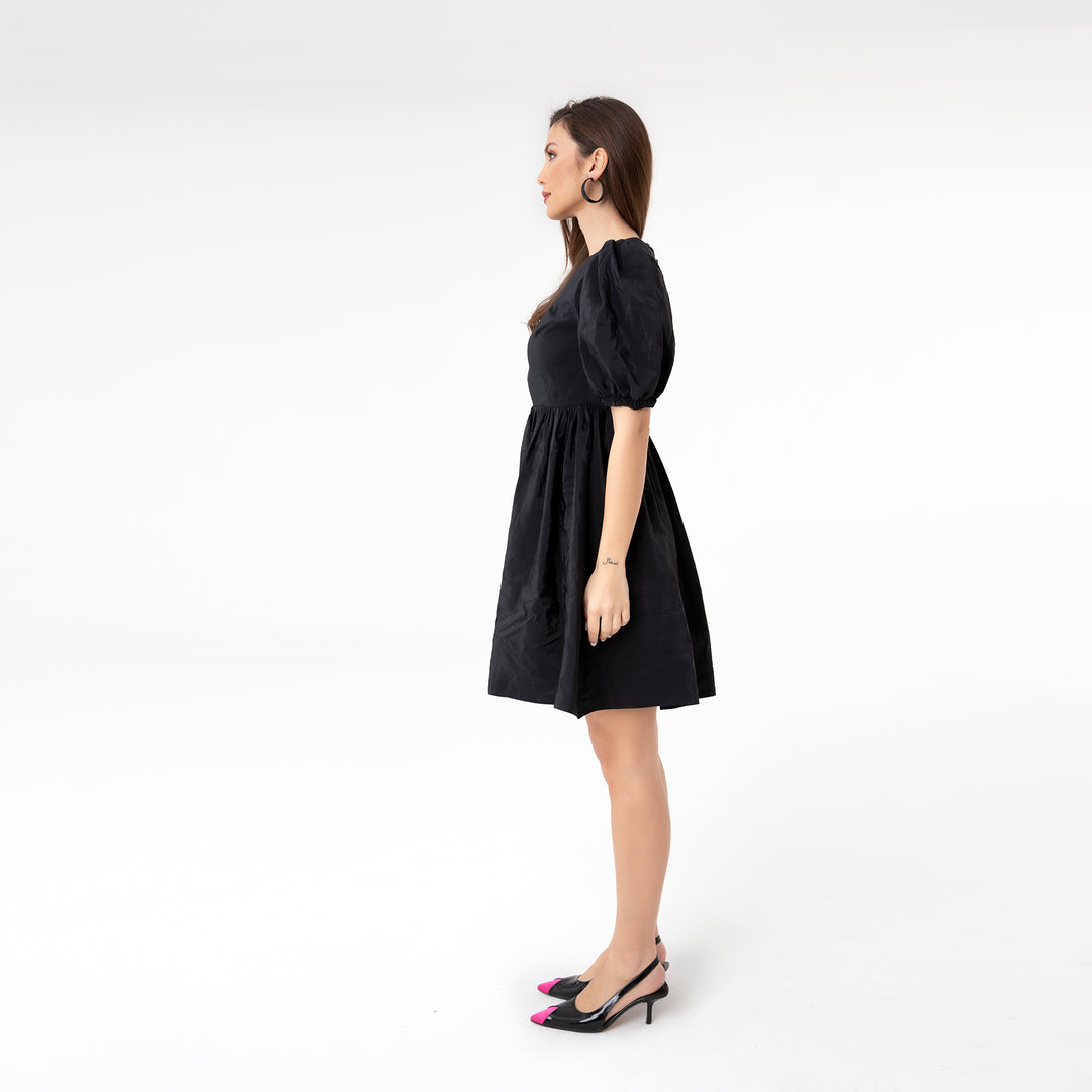 Poplin Half Sleeve Dress 31069