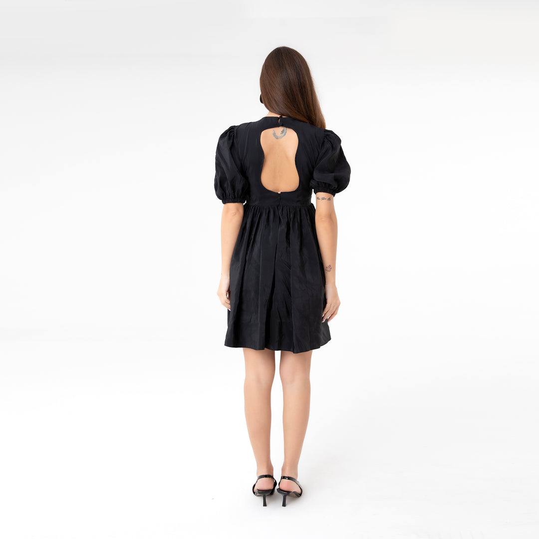 Poplin Half Sleeve Dress 31069