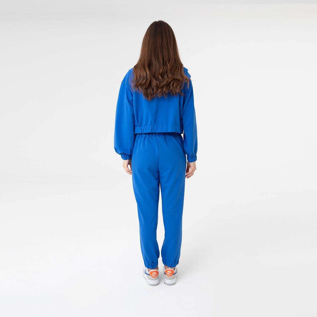 Zip-Up Cotton Hoodie 31099