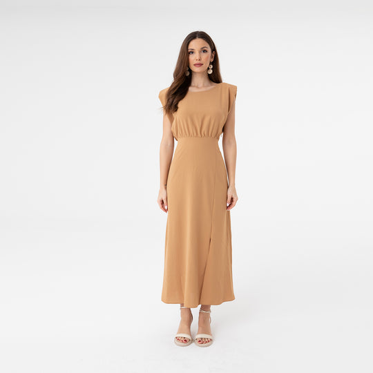 Slip Detailed Midi Dress 31110