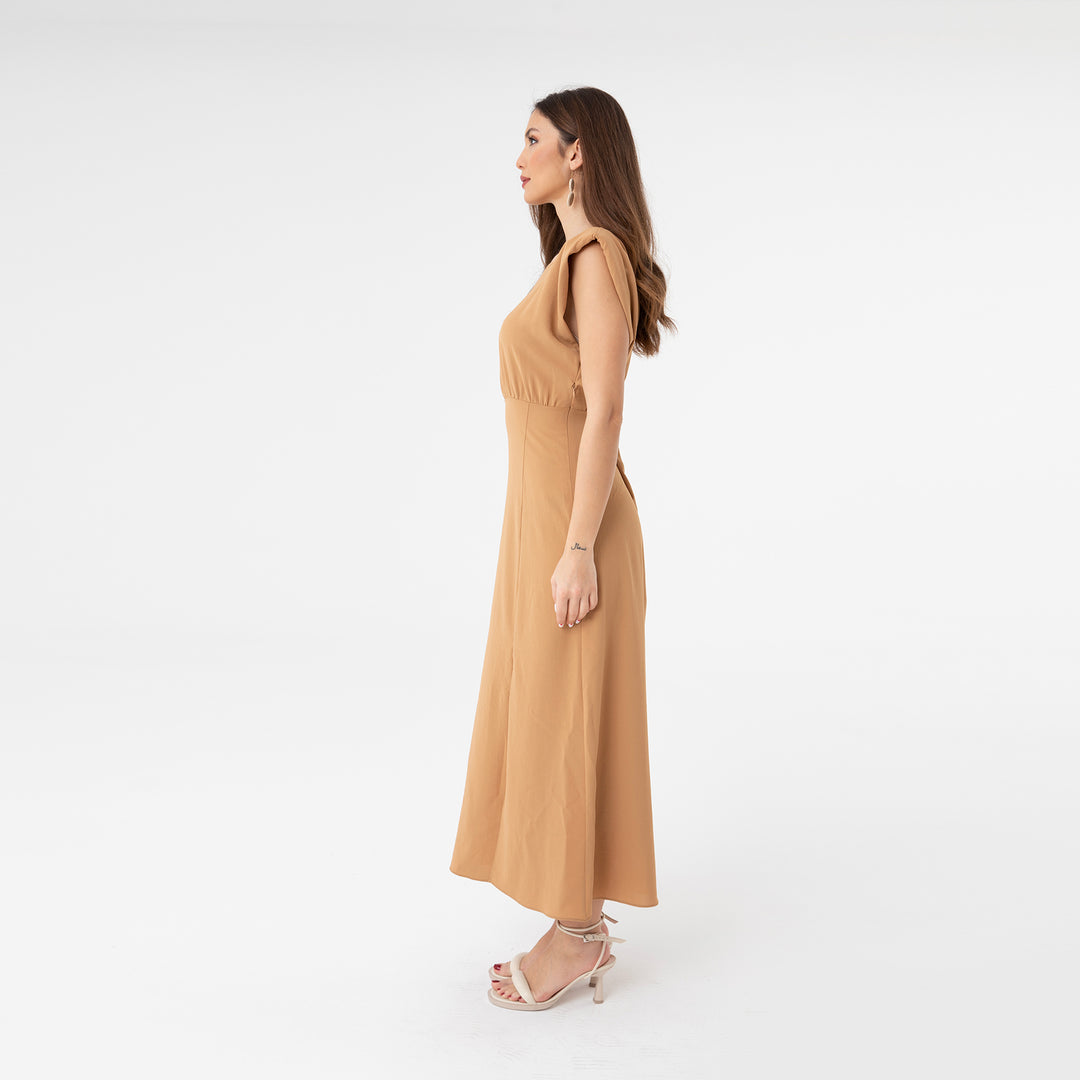 Slip Detailed Midi Dress 31110