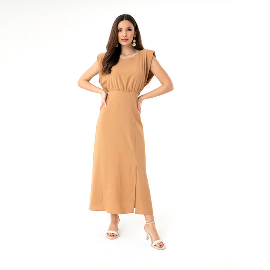 Slip Detailed Midi Dress 31110