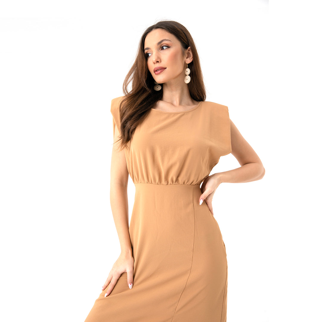 Slip Detailed Midi Dress 31110