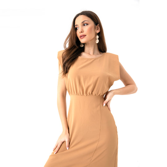 Slip Detailed Midi Dress 31110