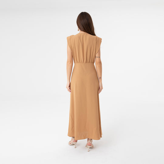 Slip Detailed Midi Dress 31110
