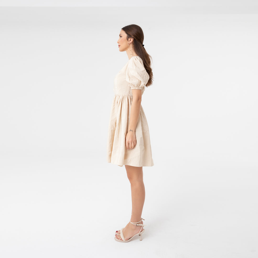Poplin Half Sleeve Dress 31069