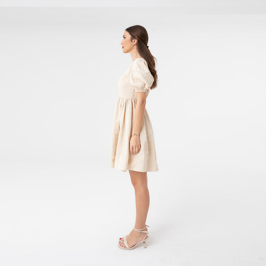 Poplin Half Sleeve Dress 31069