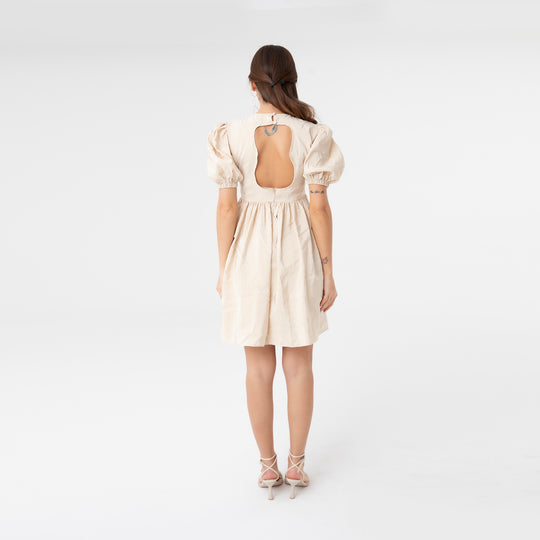 Poplin Half Sleeve Dress 31069