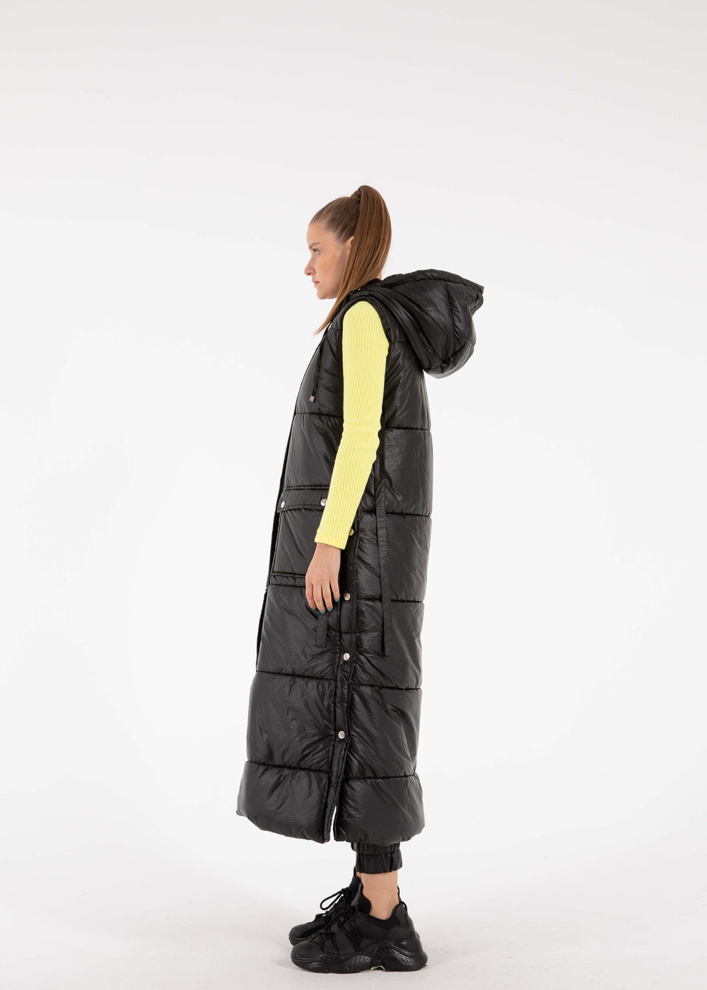 Long Puffer Vest 60003